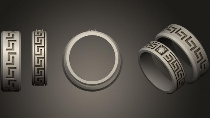 Jewelry rings (JVLRP_0580) 3D model for CNC machine
